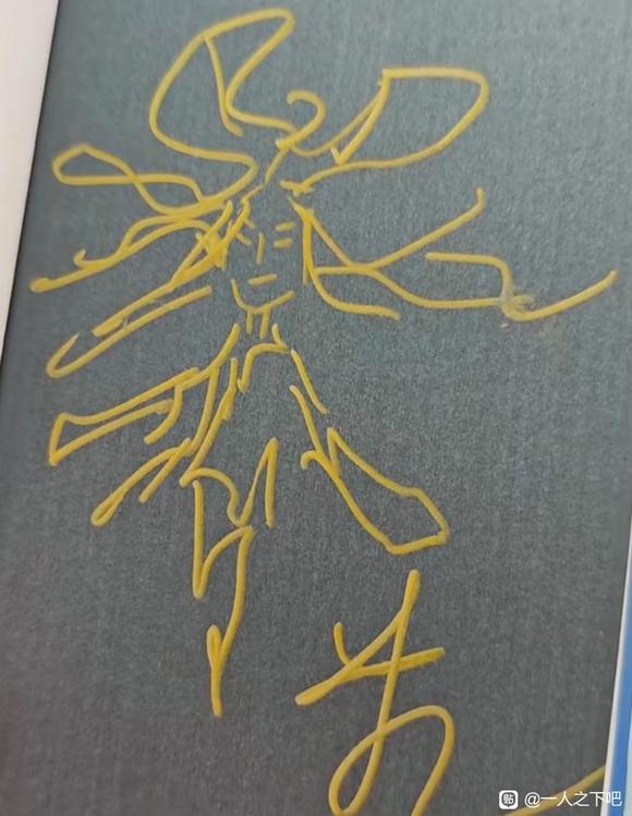 米二真厉害，签售不签名字，直接签一幅角色简笔画能认出来是谁吗作者：二●呆via 一人之下吧米二真厉害，签售不签名字，直接签一幅角色简笔画能认出来是谁吗作者：二●呆via 一人之下吧